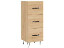 Sideboard, Sideboards Vidaxl Marrom Madeira Processada (n/a)