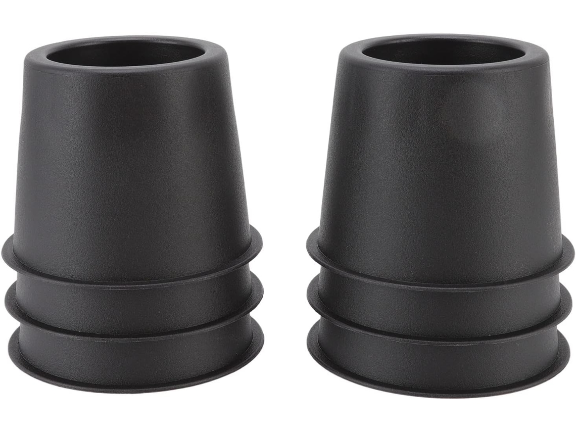 Conjunto De 6 Almofadas Antivibração Redondas Pretas 7,6 Cm (3