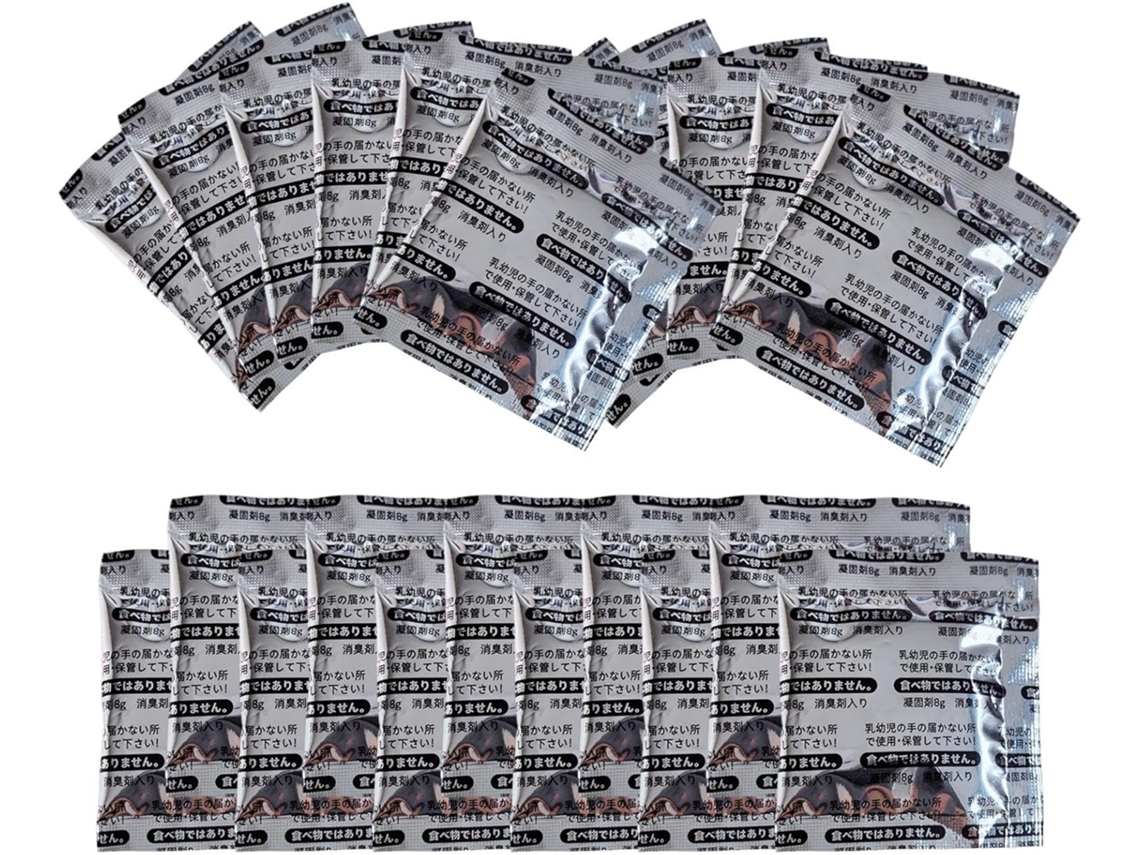 Pó Para Urina 50 Sachês Compactos, Desodorante Portátil E Absorvente, Seguro Para Caminhadas, Casa, Animais De Estimação E Fraldas De Bebê. Gokoco