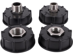 Conector de Aço Inoxidável com Rosca Grossa para IBC | S/MARCA