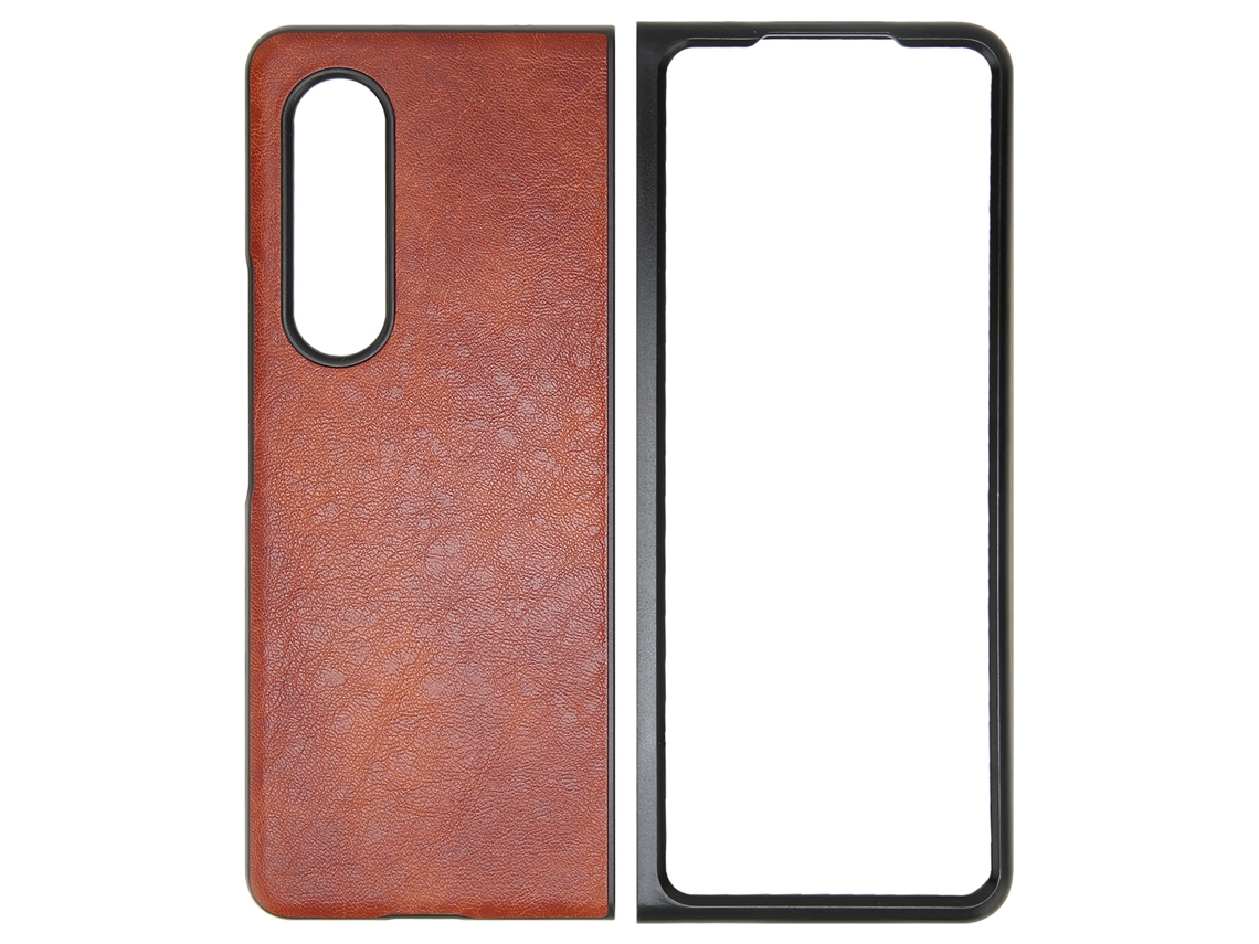 Capa de Couro Pu LAXISCREED para Galaxy Z Fold 3