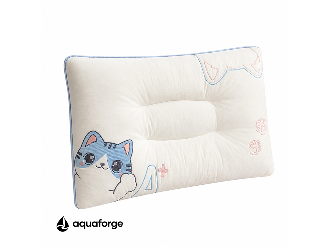 Almofada Cervical Ergonómica Algodão 30 X 50 Cm
