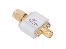 Módulo de filtro passa-banda SAW de 1420 MHz com banda de 80 MHz e interface SMA para radioastronomia