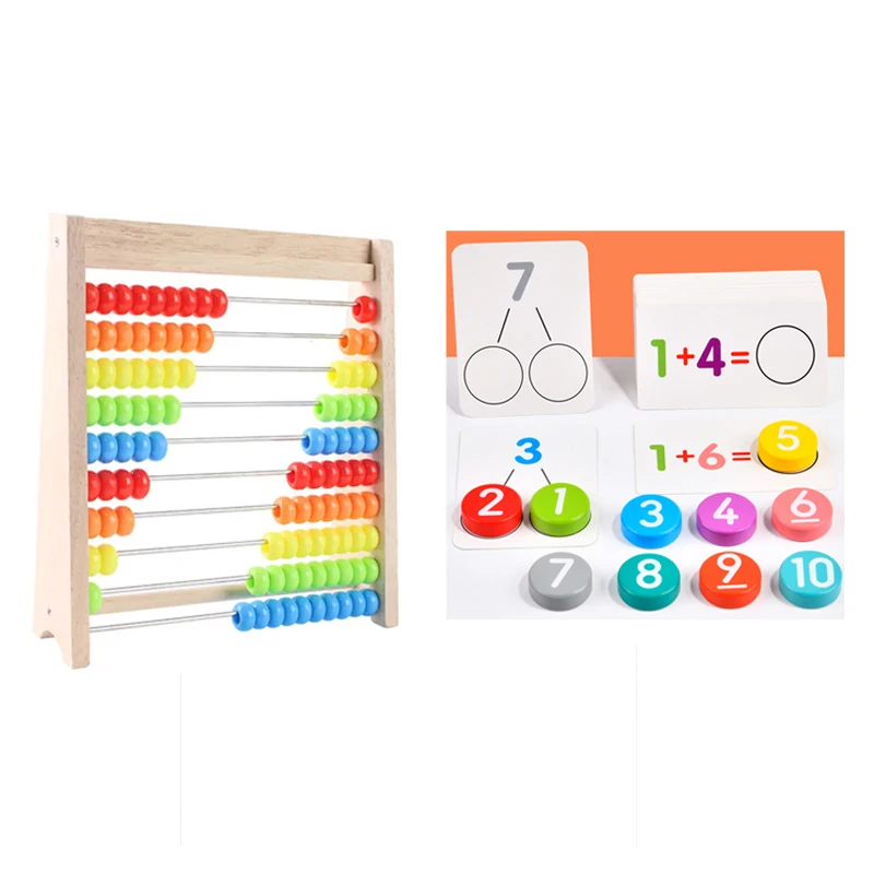 Xadrez Montessori Com Varetas Para Combinar, Brinquedo Educativo De Madeira Para A Primeira Infância