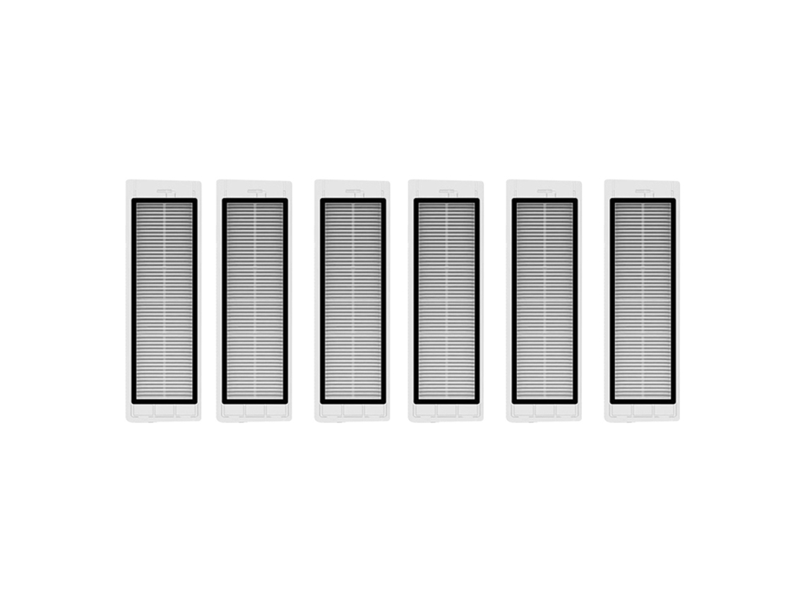 Filtro para Aspirador de Pó Xiaomi Roborock S5/s5 Max/s6/s6 Maxv/s60/s65 BRILVIBERA (pacote com 6)