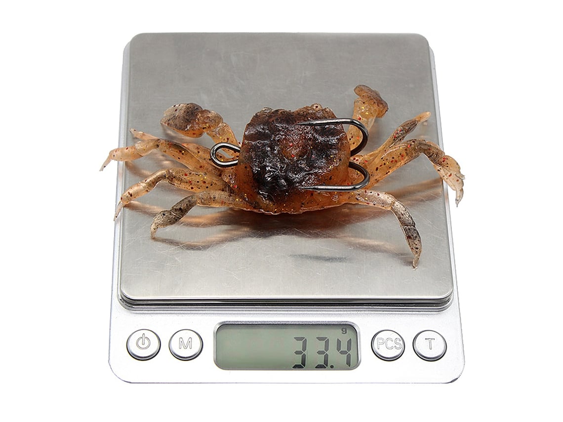 Isca Artificial Caranguejo 10cm 30g com Gancho Afiado