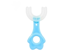 Escova de Dentes Silicone em Formato U para Crianças, Manual Limpeza Dos e Higiene Bu Cal Infantil. GOKOCO