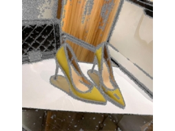 2026 zapatos de Tacón Alto Delgado para Mujer Con Punta Aguda, Suela Roja, 6cm, 8cm, 10cm, Cuero Patentado, Verano, Fiesta, Novia