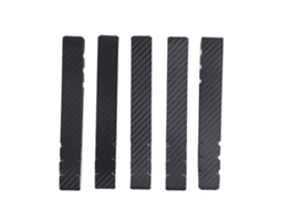 5 Fitas De Borda Para Raquete De Pickleball Protector De Moldura Pu Serrado 21mm Ajuste Perfeito Em Bordas Curvas