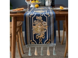 Runner De Mesa Floral Decorativo E Protetor De Poeira