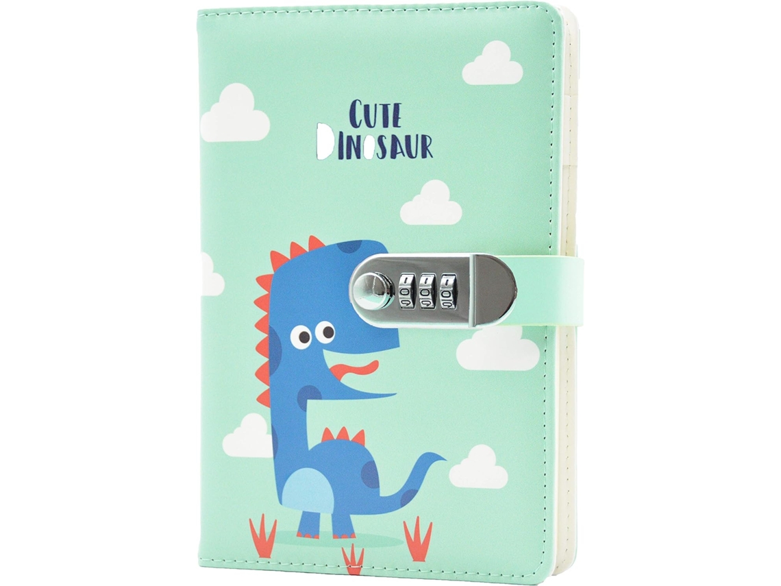 Caderno de Anotações Criativo em Couro Pu, 145x210mm , Diário A5 com Código de Barras para Viagens BRILVIBERA (azul)