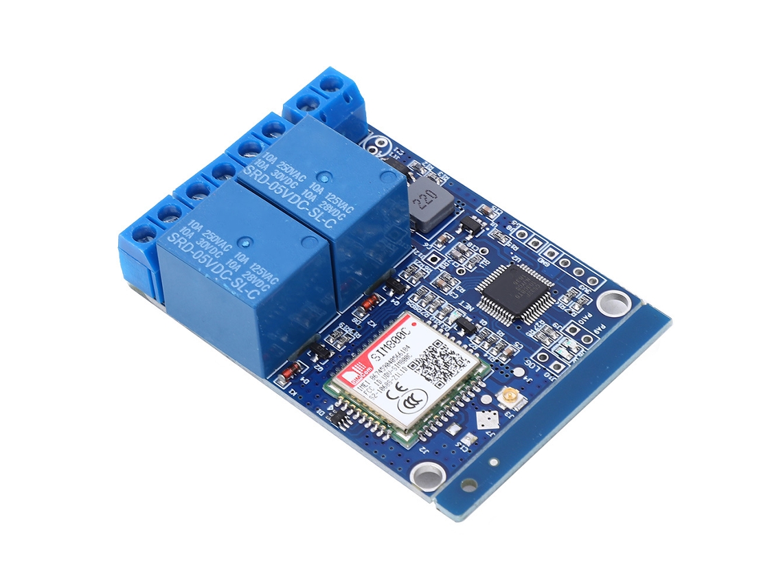 Controlador Sms Gsm 2 com Relé Móvel