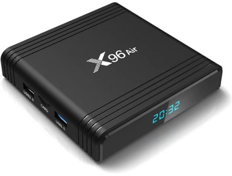 Box Smart TV Q-SNEAK X96Air (Android - 8K Ultra HD - 4 GB RAM)