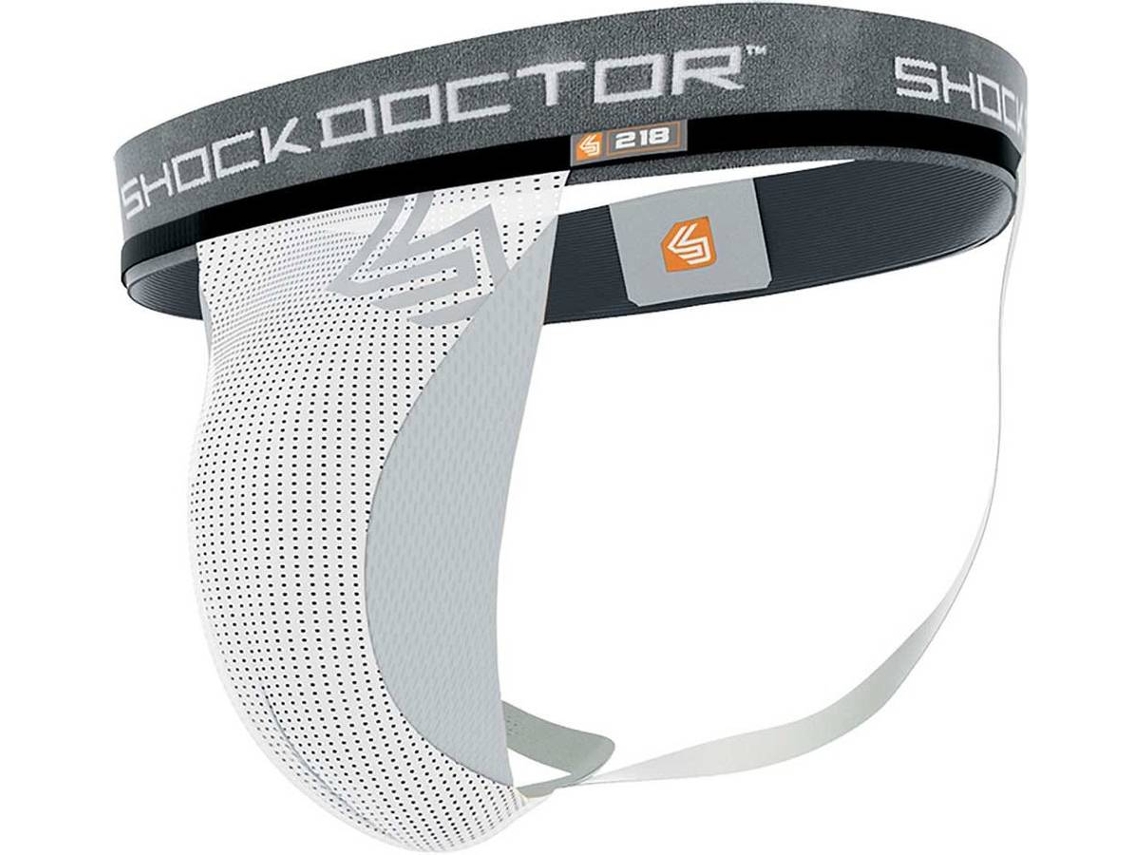 Proteção corporal SHOCK DOCTOR Core Supporter Branco (L)