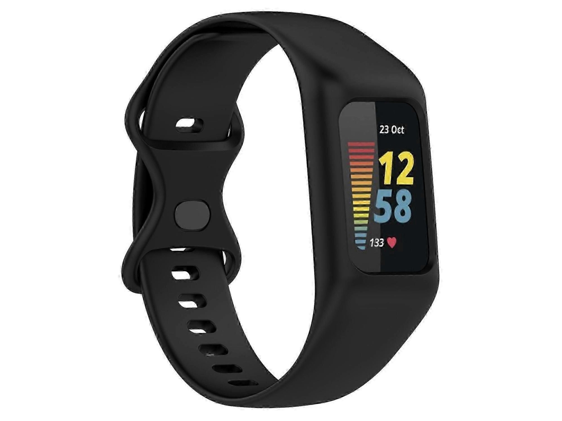 Pulseira De Silicone Com Capa Protetora Para Smartwatches Compatíveis.
