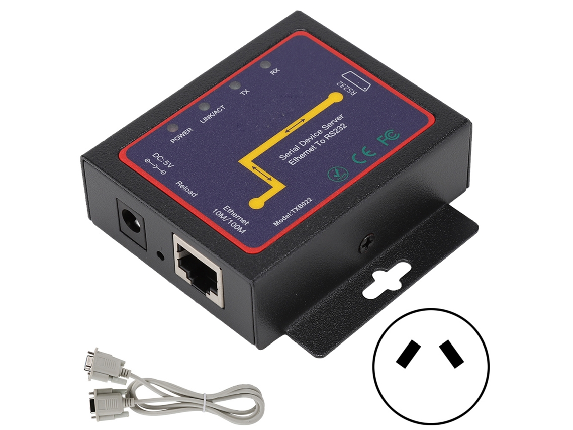 Servidor Serial LAXISCREED Rj45 Rs232 Tcp/ip