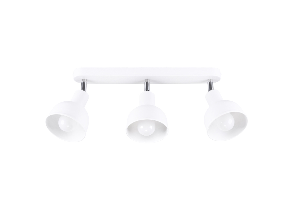 Luminárias de Teto Elba de Aço Branco 18.5X59X24Cm SOLLUX LIGHTING