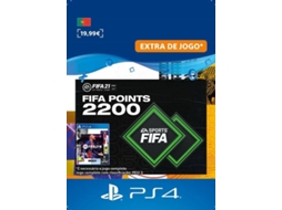 Cartão FUT 21 - FIFA Points 2200 (Formato Digital)