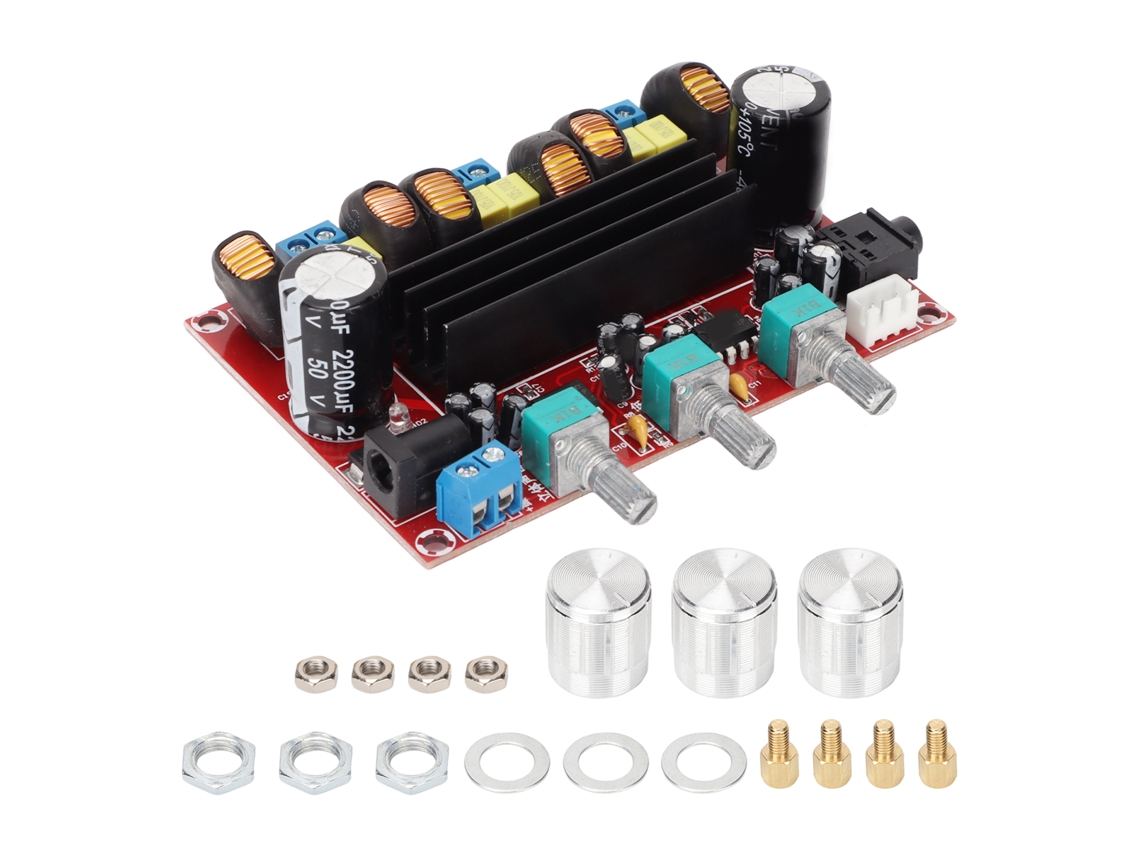 Placa de Amplificador Digital 2.1 Canais Subwoofer LAXISCREED
