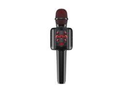 Microfone TOPK Karaoke Haitun Preto