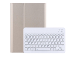 Capa De Couro Com Teclado Bluetooth Para Tablet Lenovo Tab M10 De 3ª Geração
