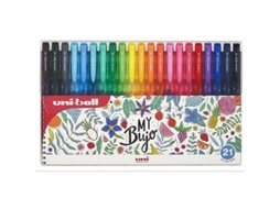 Carteira com 21 Unidades UNI-BALL Signo Bujo