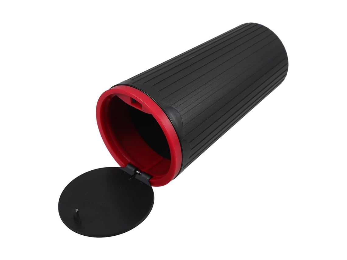 Lixeira À Prova D'água Com Porta-copos E Separação Para Líquidos E Sólidos Para Carro.