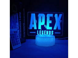 Luz noturna criativa Crack Apex Crack Touch Jogo Slowmoose colorido