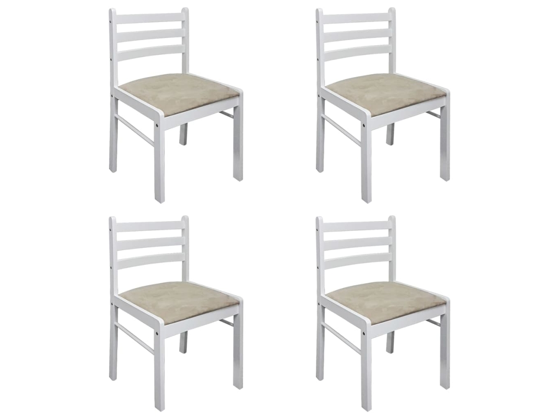 Chair, Chairs Vidaxl Branco Madeira (n/a)