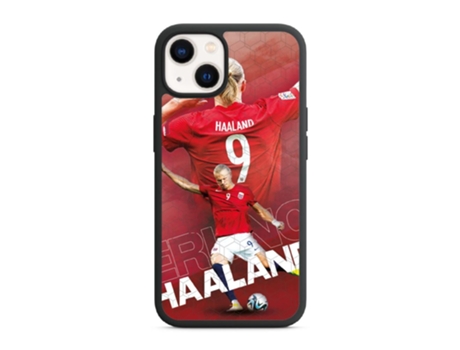 Capa Oficial Protetor para iPhone 13 PHONECASES3D Pele Sintética Preto