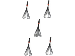 Kit De Ferramentas De Jardinagem Com 5 Peças Para Capinar E Cultivar.