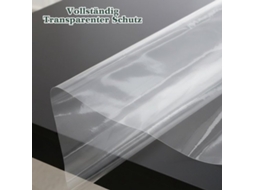 Tecnicidade - Tábua De Mesa Transparente E Lavável 140 X 200 Cm Para Proteção Da Mesa