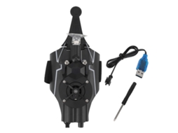 Primerox lançador de Teia Automático Recarregável Brinquedo para Crianças Coordenção Olho mão Preto