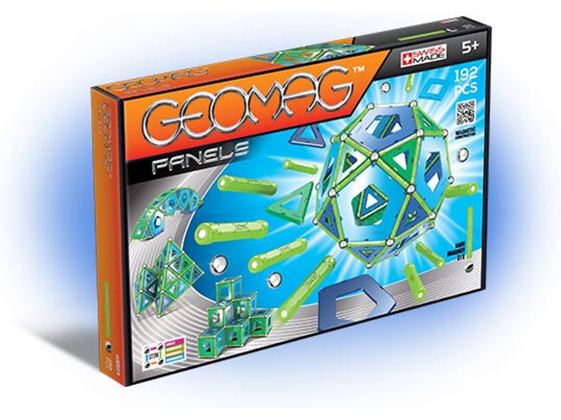 Construção GEOMAG Panels (192 Peças)