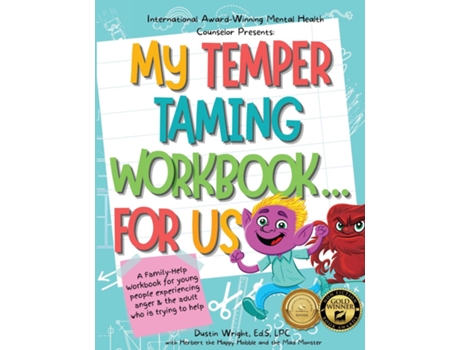 Livro My Temper Taming Workbook... for Us de Dustin Wright (Inglês)
