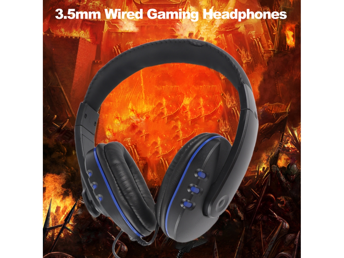 Fone de Ouvido Gaming LAXISCREED com Microfone Cancelamento de Ruído 3.5mm Fio