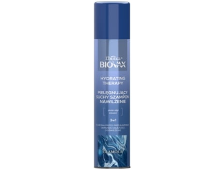 Hydration Therapy Dry Shampoo Professional Moisturizing Formula, 200ml Biovax