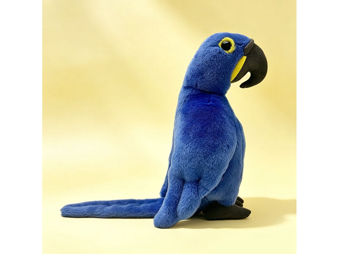 (22 Cm 0,12 Kg) Brinquedo De Pelúcia Realista De Papagaio, Boneco Fofo, Brinquedo Interativo Para Pais E Filhos.
