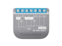 Interruptor de Relé SWITCHBOT 2pm de 2 Canais para Gerenciamento de Eletrônicos.