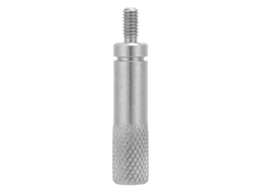 Haste extensora para relógio comparador com rosca de 2,5 mm, 5 mm de diâmetro e 20 mm de comprimento.