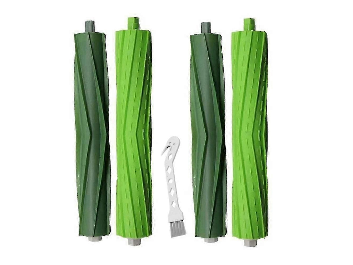 2 Sets Of Replacement Rubber Roller Brushes For I3 I3+ I6+ I7 I7+ I8+ Plu_glo