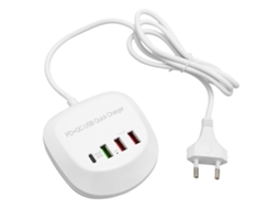 Carregador (carregamento Rápido De 20w, Saída Usb Multi-porta)