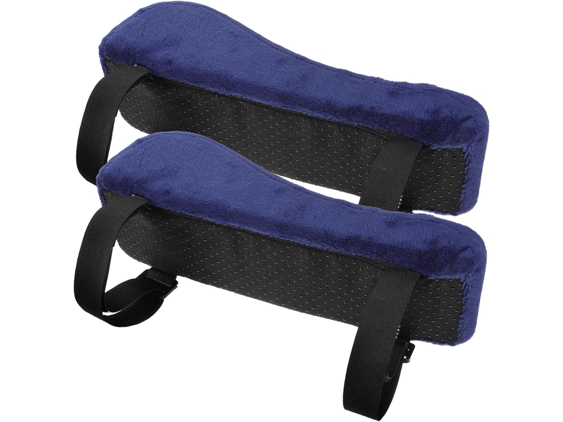 Conjunto De 2 Almofadas Ergonômicas Para Apoio Braço, Alívio De Pressão, Ideais Para Cadeiras De Escritório E Mesa
