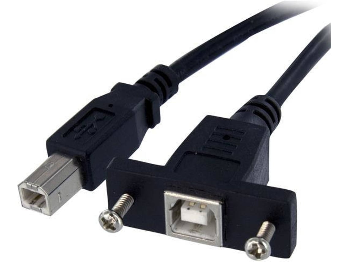 Cabo de Dados StarTech (USB B - 30 cm - Preto)