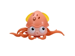 Brinquedo de Banho Polvo, Animais Marinhos, Wind Up, Flutuante | S/MARCA