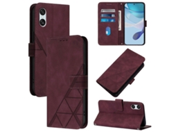 Capa De Celular De Couro Com Estampa 3d E Flip Crossbody