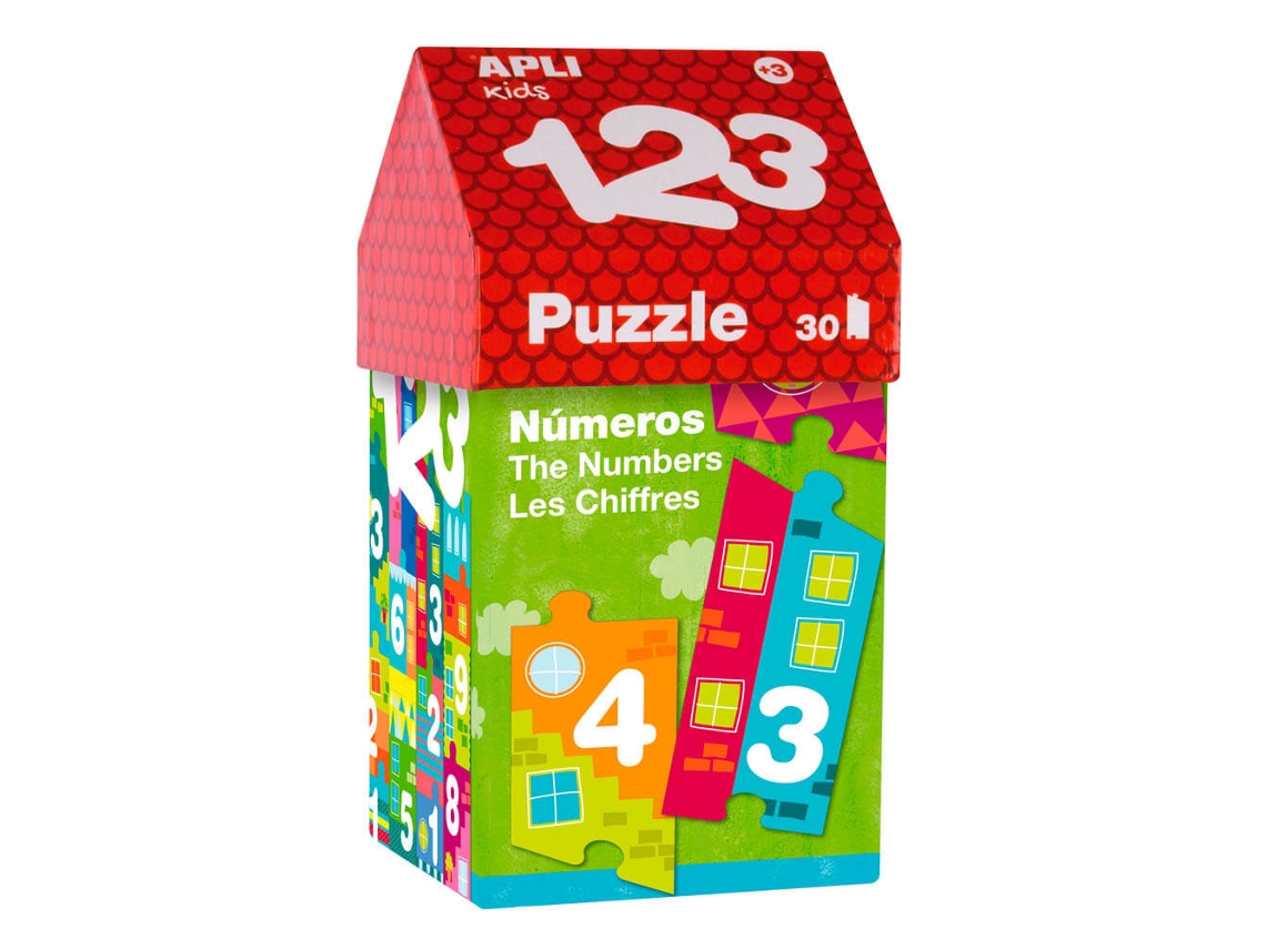 Puzzles APLI KIDS Casita 123 (30 peças)