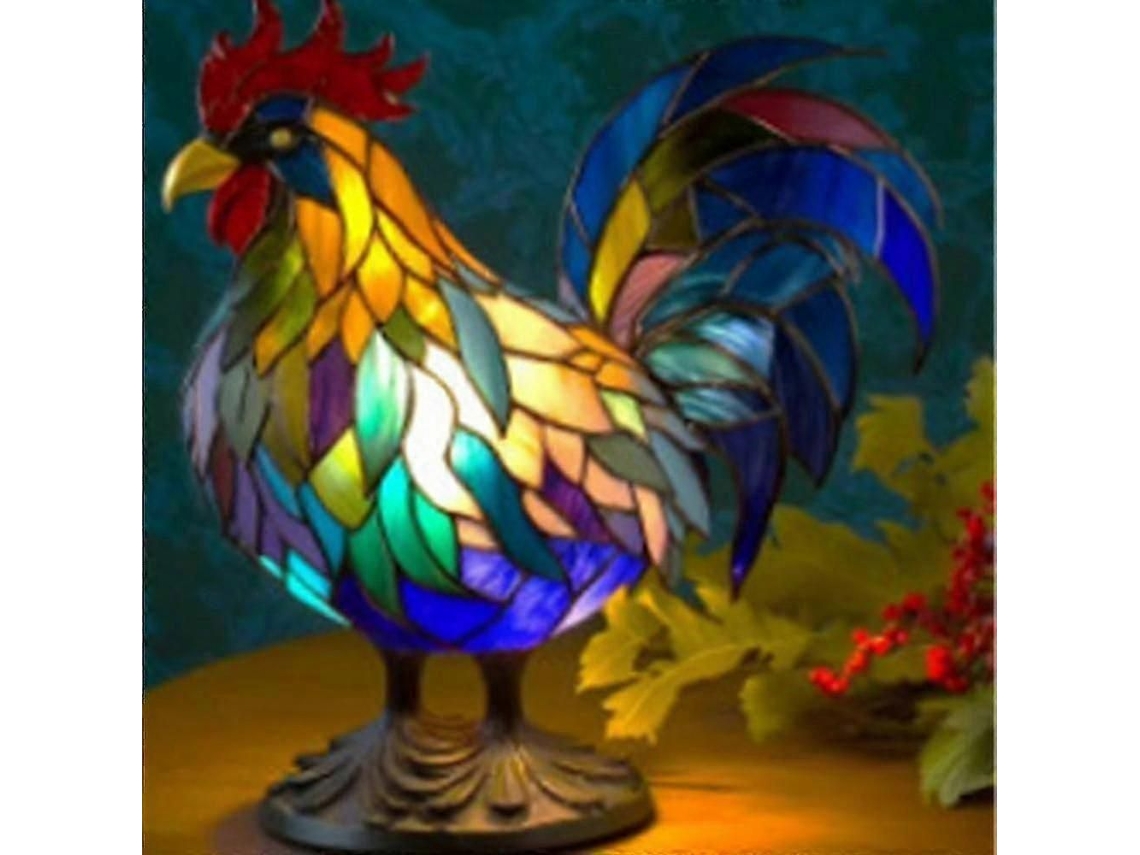 Luminária Noturna com Luz Quente para Auxiliar no Sono, Feita de Resina Ecológica em Formato de Animal. TAISHENGDA