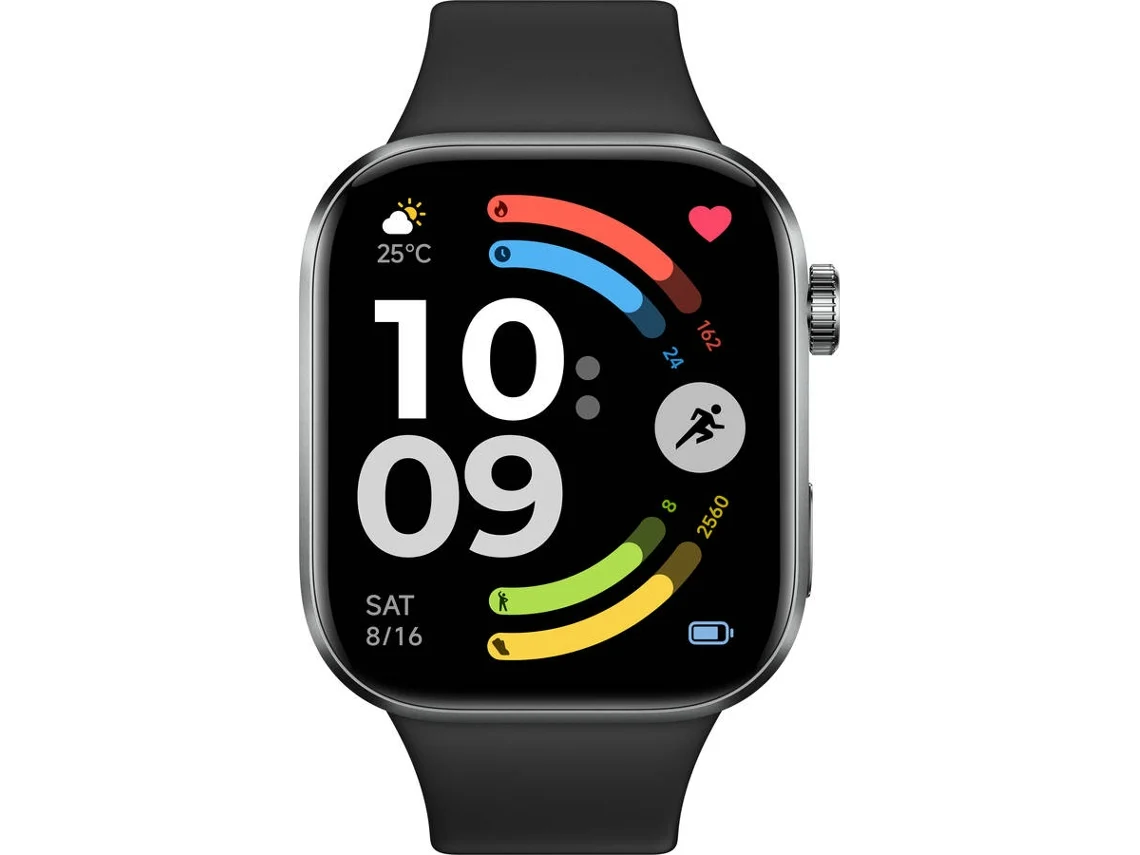 Smartwatch XIAOMI Redmi Watch 6 (2.07'' - Bluetooth - Autonomia até 12 dias - Preto)