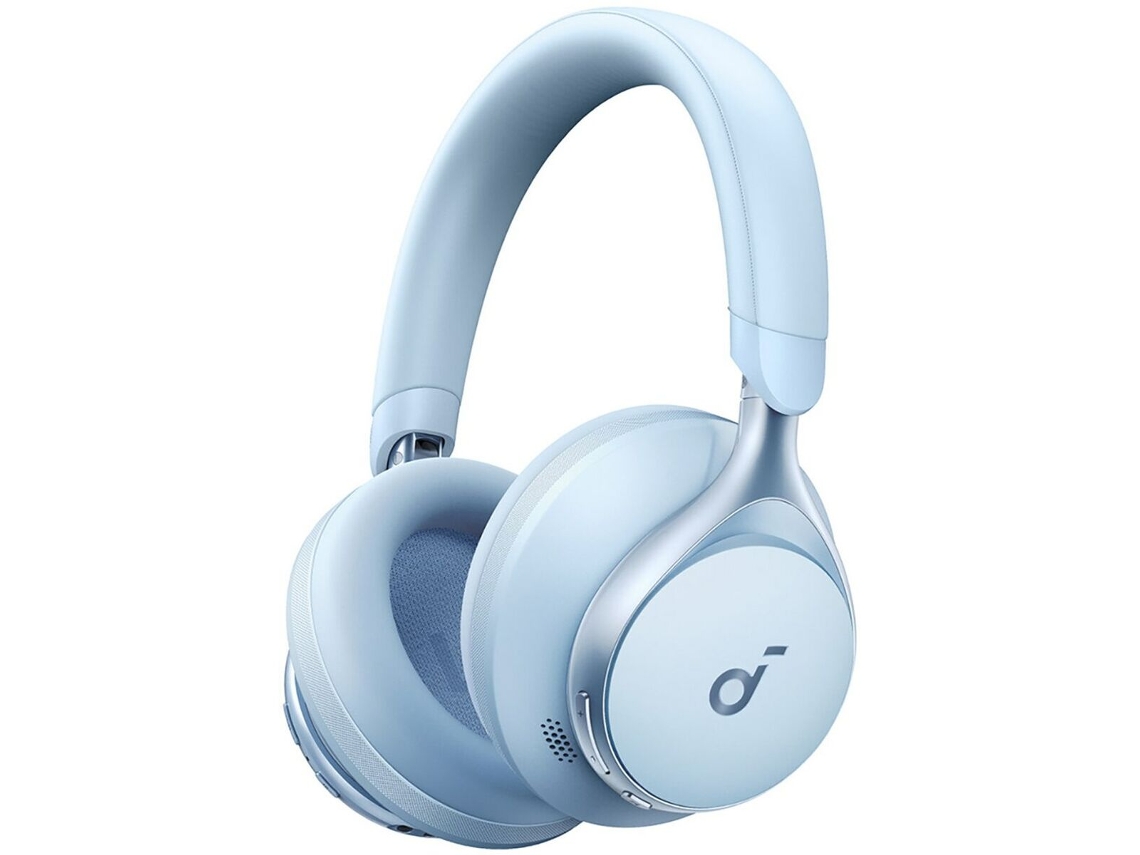 Auriculares com microfone SOUNDCORE SPACE ONE (Azul - Bluetooth - Jack 3.5 mm)
